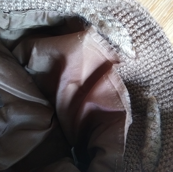 Tan woven Sak backpack purse - Picture 6 of 6